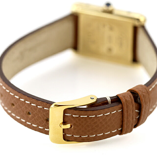中古 カルティエ Cartier マストタンク ヴェルメイユ SM 手巻き