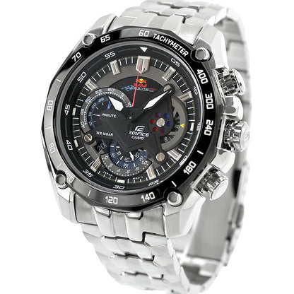中古 希少 カシオ CASIO エディフィス レッドブルレーシング 数量限定モデル 電池式 EF-550RBSPJ-1AJR アナログ 腕時計 ブランド メンズ UW-CS-ED-00002