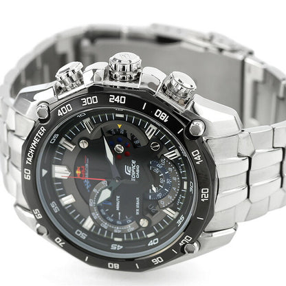 中古 希少 カシオ CASIO エディフィス レッドブルレーシング 数量限定モデル 電池式 EF-550RBSPJ-1AJR アナログ 腕時計 ブランド メンズ UW-CS-ED-00002