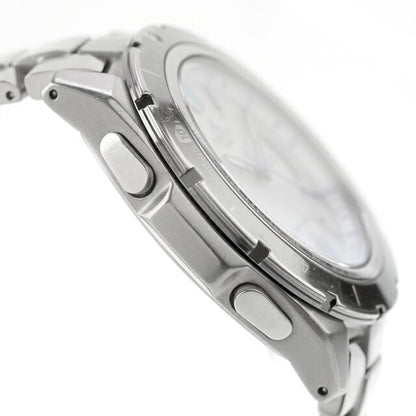 中古 カシオ CASIO オシアナス カシャロ OCEANUS 電波ソーラー OCW-P100TD-7AJF アナログ 腕時計 ブランド メンズ ホワイト 白 UW-CS-OS-00001