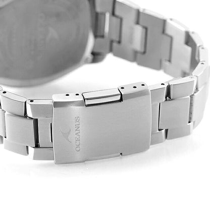 中古 カシオ CASIO オシアナス マルチバンド6 OCEANUS チタン OCW-T1000-7AJF アナログ 腕時計 ブランド メンズ ホワイト 白 UW-CS-OS-00003