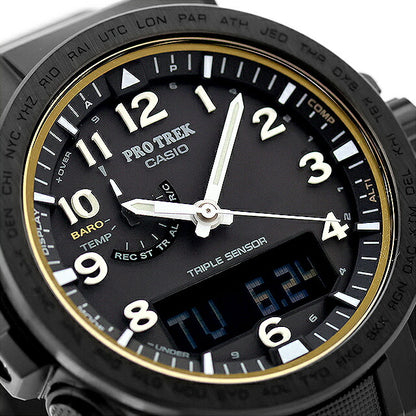 中古 超美品 カシオ CASIO PRO TREK Climber Line クライマーライン ソーラー電波 PRW-51FC-1JF アナデジ 腕時計 ブランド メンズ UW-CS-PT-00002
