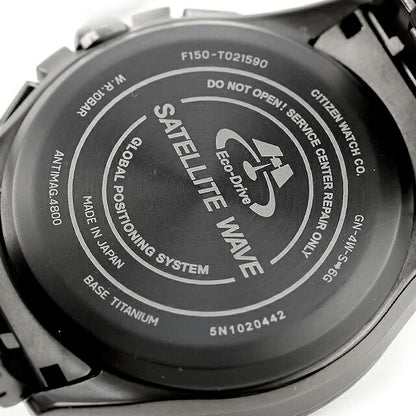 Used CITIZEN ATTESA F150 Eco Drive GPS Satellite Radio Watch Direct Flight CC3015-57E Multi-Hand Analog Men&