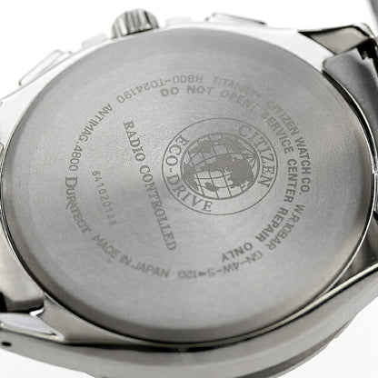 Used, beautiful condition, CITIZEN Atessa Frozen Gray Limited Model Limited Edition 1,400 pieces Duratect AT8160-55H Multi-hand analog watch UW-CT-AT-00017