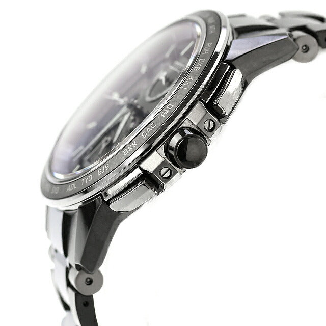 Used, beautiful condition, CITIZEN Atessa Double Direct Flight Titanium World Time AT9025-55E Multi-hand analog watch brand for men UW-CT-AT-00018