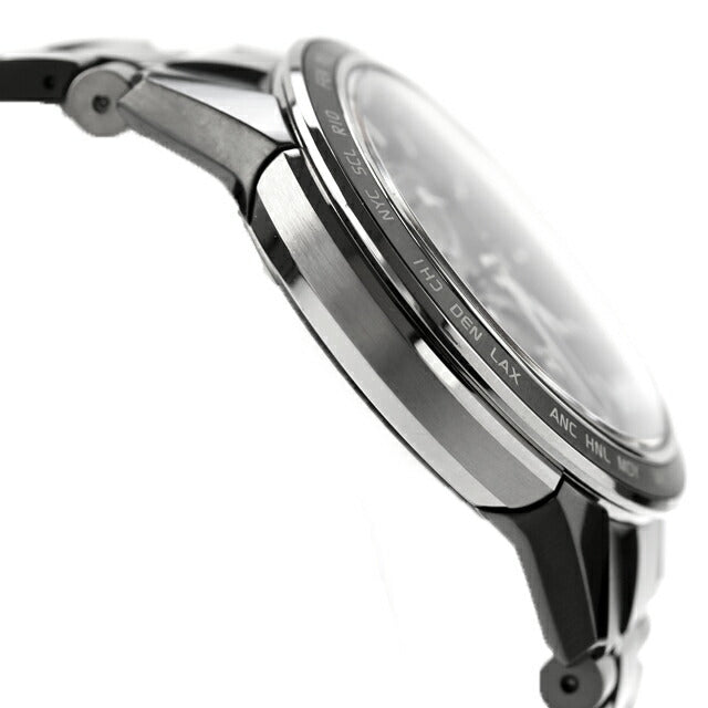 Used, beautiful condition, CITIZEN Atessa Double Direct Flight Titanium World Time AT9025-55E Multi-hand analog watch brand for men UW-CT-AT-00018