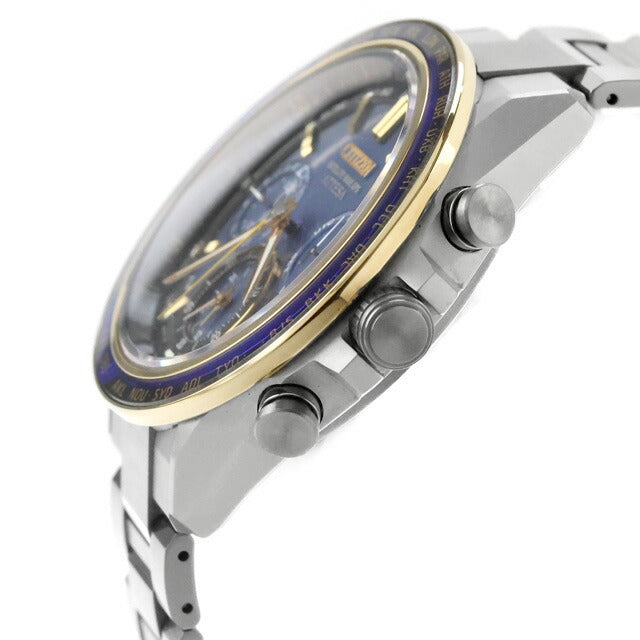 中古 美品 シチズン CITIZEN アテッサ ネプチューン 限定モデル アクトライン エコ・ドライブGPS衛星電波 CC4054-68L 腕時計 メンズ UW-CT-AT-00022