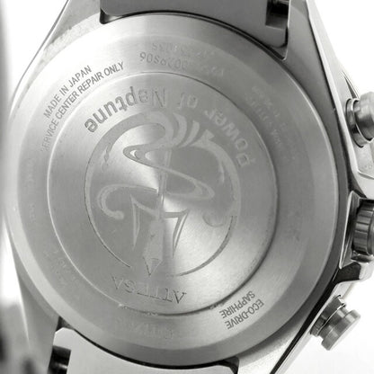 中古 美品 シチズン CITIZEN アテッサ ネプチューン 限定モデル アクトライン エコ・ドライブGPS衛星電波 CC4054-68L 腕時計 メンズ UW-CT-AT-00022