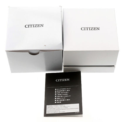 中古 シチズン CITIZEN アテッサ ルナプログラム ムーンフェイズ アナログ 腕時計 ブランド メンズ ブラック UW-CT-AT-00026