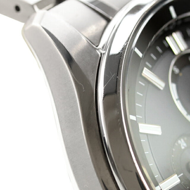 中古 シチズン CITIZEN アテッサ ルナプログラム ムーンフェイズ アナログ 腕時計 ブランド メンズ ブラック UW-CT-AT-00026
