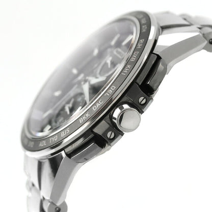 中古 シチズン CITIZEN アテッサ ダブルダイレクトフライト エコ・ドライブ電波 チタン AT9024-58E アナログ 腕時計 ブランド メンズ ブラック UW-CT-AT-00027