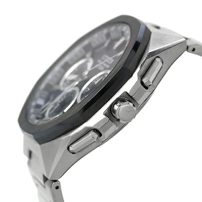 中古 美品 シチズン CITIZEN アテッサ ダブルダイレクトフライト エコドライブGPS衛星電波 チタン クロノグラフ ソーラー CC4104-53E 腕時計 メンズ UW-CT-AT-00028