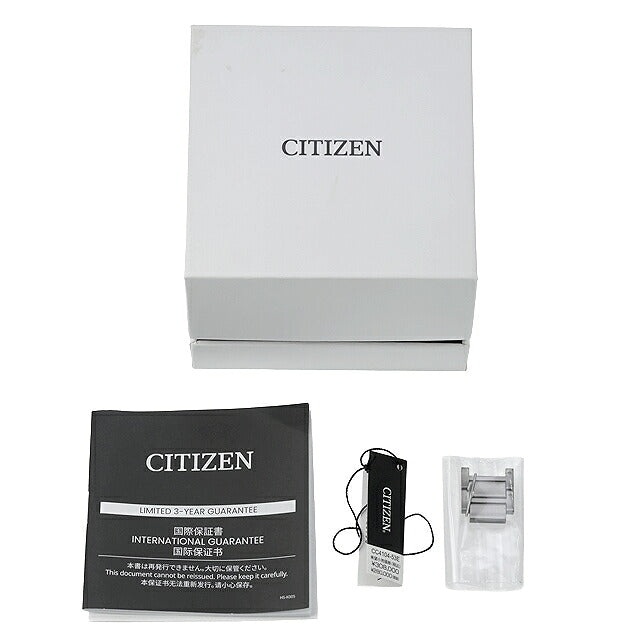 中古 美品 シチズン CITIZEN アテッサ ダブルダイレクトフライト エコドライブGPS衛星電波 チタン クロノグラフ ソーラー CC4104-53E 腕時計 メンズ UW-CT-AT-00028
