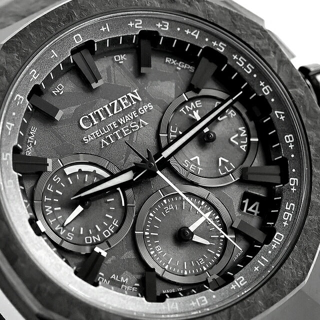 中古 超美品 シチズン CITIZEN アテッサ HAKUTO-R コラボレーションモデル 結晶チタニウム 限定モデル F950 CC4107-80H アナログ 腕時計 メンズ UW-CT-AT-00029