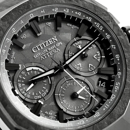 中古 超美品 シチズン CITIZEN アテッサ HAKUTO-R コラボレーションモデル 結晶チタニウム 限定モデル F950 CC4107-80H アナログ 腕時計 メンズ UW-CT-AT-00029