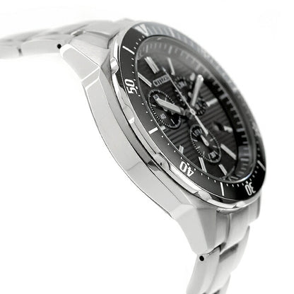 中古 シチズン CITIZEN wena wena 3 搭載モデル エコドライブ スマートウォッチ ソーラー クロノグラフ AT2497-54E アナログ 腕時計 UW-CT-OT-00009