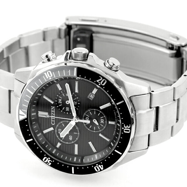 中古 シチズン CITIZEN wena wena 3 搭載モデル エコドライブ スマートウォッチ ソーラー クロノグラフ AT2497-54E アナログ 腕時計 UW-CT-OT-00009