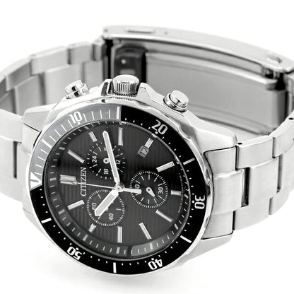 中古 シチズン CITIZEN wena wena 3 搭載モデル エコドライブ スマートウォッチ ソーラー クロノグラフ AT2497-54E アナログ 腕時計 UW-CT-OT-00009
