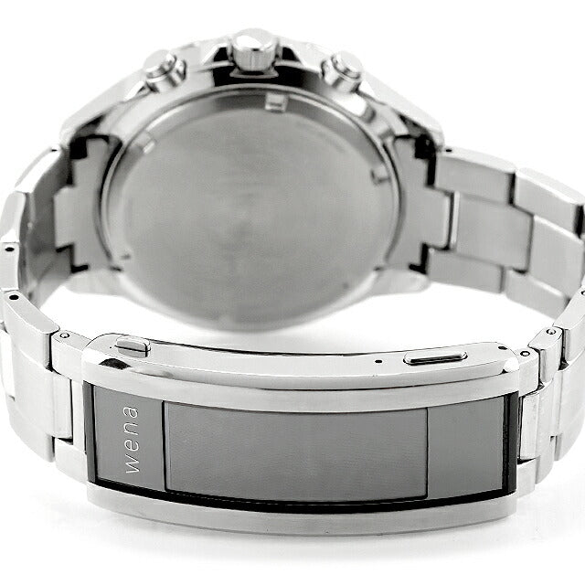中古 シチズン CITIZEN wena wena 3 搭載モデル エコドライブ スマートウォッチ ソーラー クロノグラフ AT2497-54E アナログ 腕時計 UW-CT-OT-00009