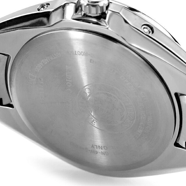 中古 シチズン CITIZEN アテッサ エコドライブ 電波時計 腕時計 チタン カレンダー ATESSA AT6050-54L アナログ 腕時計 ブランド メンズ UW-CT-OT-00012
