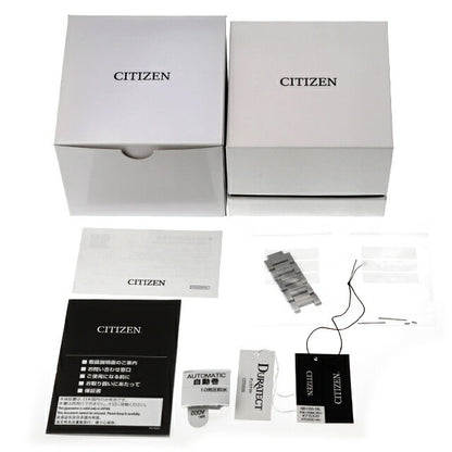 中古 美品 シチズン CITIZEN メカニカル クラシカルライン 日本製 自動巻き NB1050-59L アナログ 腕時計 ブランド メンズ ブルー UW-CT-OT-00014