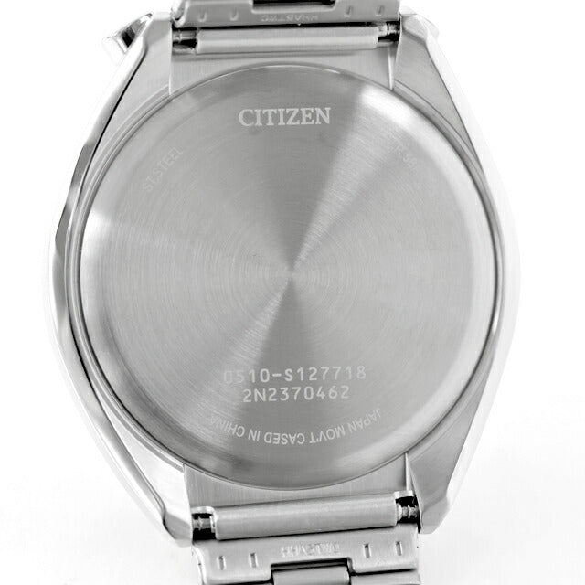 Used, beautiful condition, CITIZEN Record Label Horn Chrono Reprint Panda Bullhead Chrono AN3660-81A Multi-Hand Analog Men&