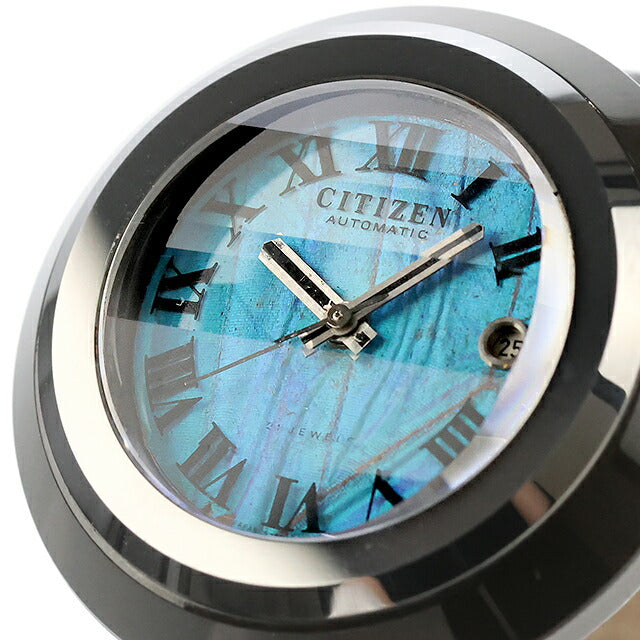 中古 レア シチズン CITIZEN ブラッキー モルフォダイヤル モルフォ蝶