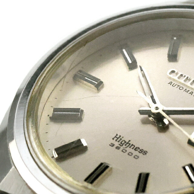 中古 希少モデル シチズン CITIZEN ハイネス 36000 ハイビート 10振動 1970年代 ヴィンテージ レア 4-770277 腕時計 ブランド メンズ UW-CT-OT-00021