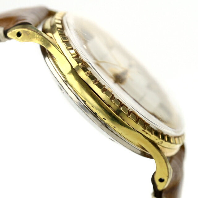 Used Overhauled Citizen Alarm 4H Antique Manual Winding 15708 Analog Watch Brand Men&