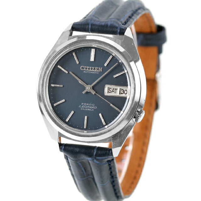 Used overhauled Citizen CITIZEN LEOPARD 28800 vibration high beat leopard vintage 4-770382Y watch brand men&