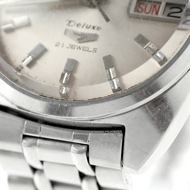 中古 シチズン CITIZEN セブンスター デラックス デイデイト ACSS 2824-Y アナログ 腕時計 ブランド メンズ シャンパンゴールド UW-CT-OT-00028