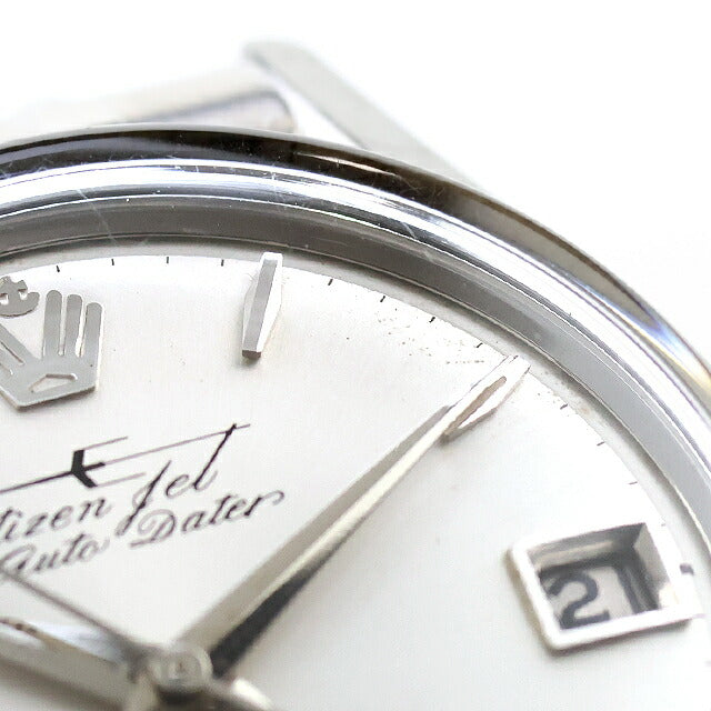 中古 超希少モデル シチズン CITIZEN ジェット オートデーター 錨 王冠マーク リングローター JDF Jet Auto Data 腕時計 ブランド メンズ UW-CT-OT-00030