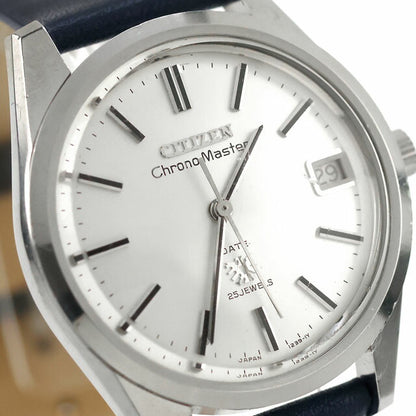 Used Citizen Chronomaster Date Manual Winding Eagle Medallion Analog Watch Brand Men&