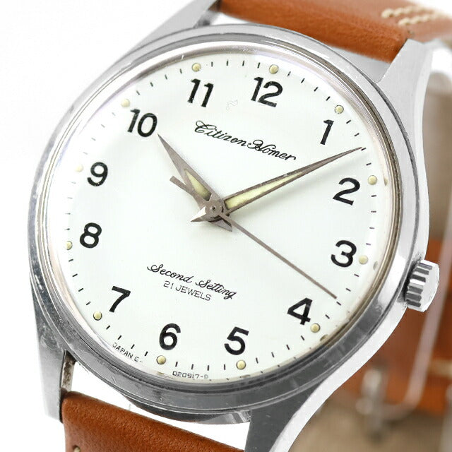 中古 シチズン CITIZEN ホーマー 手巻き 国鉄 昭和45年 鉄道時計