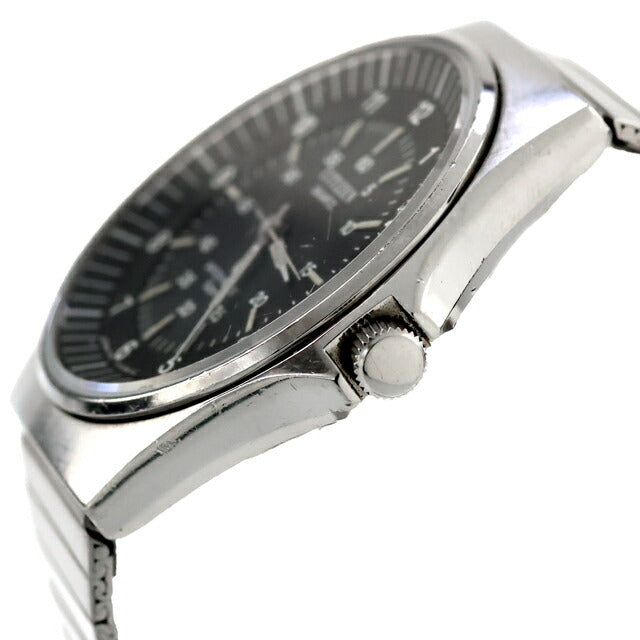 中古 シチズン CITIZEN クリストロン CQ オールドクオーツ 1970年代 昭和レトロ 4-710487 アナログ 腕時計 ブランド メンズ ブラック UW-CT-OT-00041