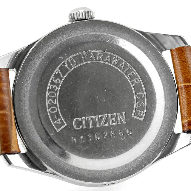 中古 シチズン CITIZEN リズムタイム 手巻き 17石 フルアラビア ミリタリー風 ヴィンテージ 4-020367 YD アナログ 腕時計 ブランド メンズ UW-CT-OT-00043