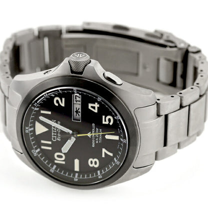 中古 シチズン CITIZEN プロマスター エコドライブ電波 チタン ソーラー電波腕時計 PROMASTER PMD56-2952 アナログ 腕時計 ブランド メンズ UW-CT-PM-00013