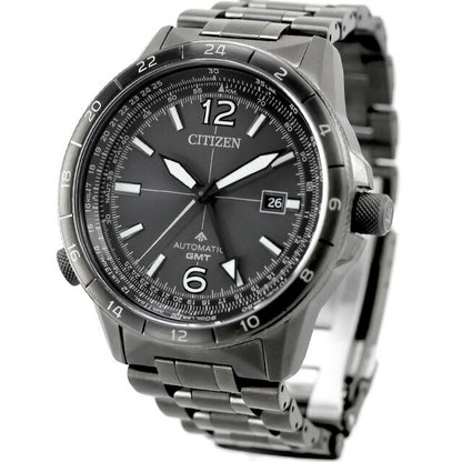 中古 美品 シチズン CITIZEN プロマスター SKY スカイシリーズ メカニカルGMT 耐磁2種 NB6045-51H アナログ 腕時計 ブランド メンズ UW-CT-PM-00017