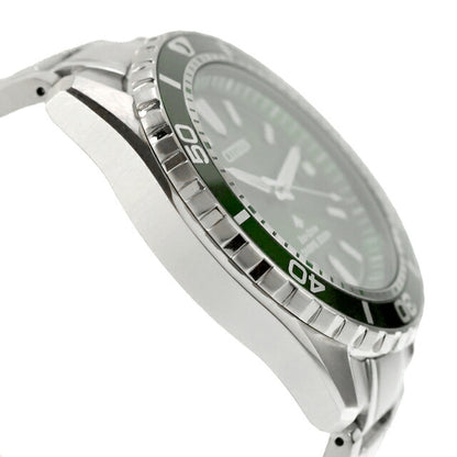 中古 美品 シチズン CITIZEN プロマスターマリン エコドライブ ソーラーダイバー BN0199-53X アナログ 腕時計 ブランド メンズ グリーン UW-CT-PM-00021