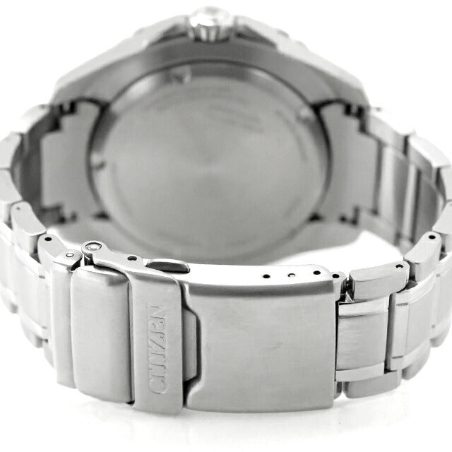 中古 美品 シチズン CITIZEN プロマスターマリン エコドライブ ソーラーダイバー BN0199-53X アナログ 腕時計 ブランド メンズ グリーン UW-CT-PM-00021