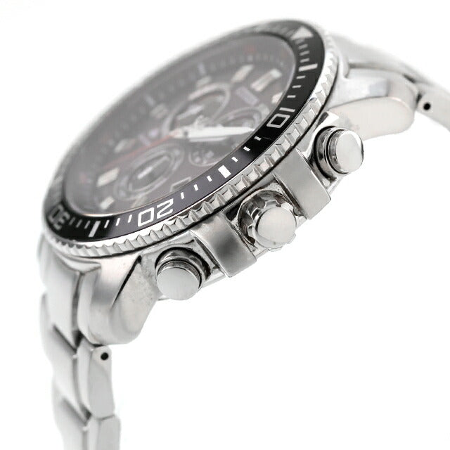 中古 シチズン CITIZEN プロマスター ランド エコドライブ電波 クロノグラフ PMP56-3051 アナログ 腕時計 ブランド メンズ ブラック UW-CT-PM-00022