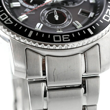 中古 シチズン CITIZEN プロマスター ランド エコドライブ電波 クロノグラフ PMP56-3051 アナログ 腕時計 ブランド メンズ ブラック UW-CT-PM-00022