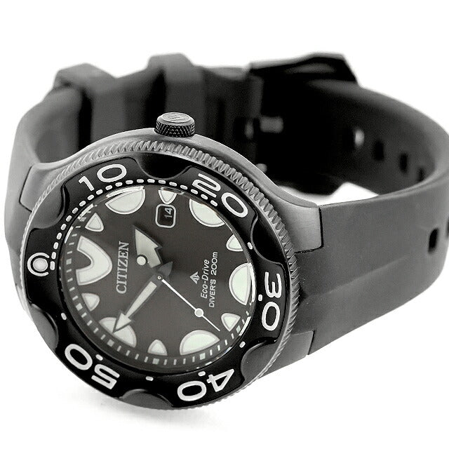 中古 シチズン CITIZEN プロマスター マリン オルカ エコ・ドライブ ソーラー ダイバーズウォッチ BN0235-01E 腕時計 ブランド メンズ UW-CT-PM-00023