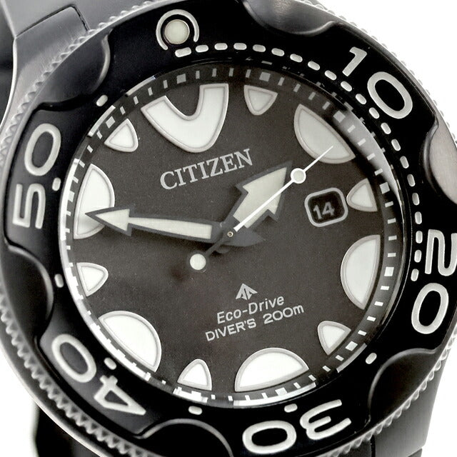 中古 シチズン CITIZEN プロマスター マリン オルカ エコ・ドライブ ソーラー ダイバーズウォッチ BN0235-01E 腕時計 ブランド メンズ UW-CT-PM-00023