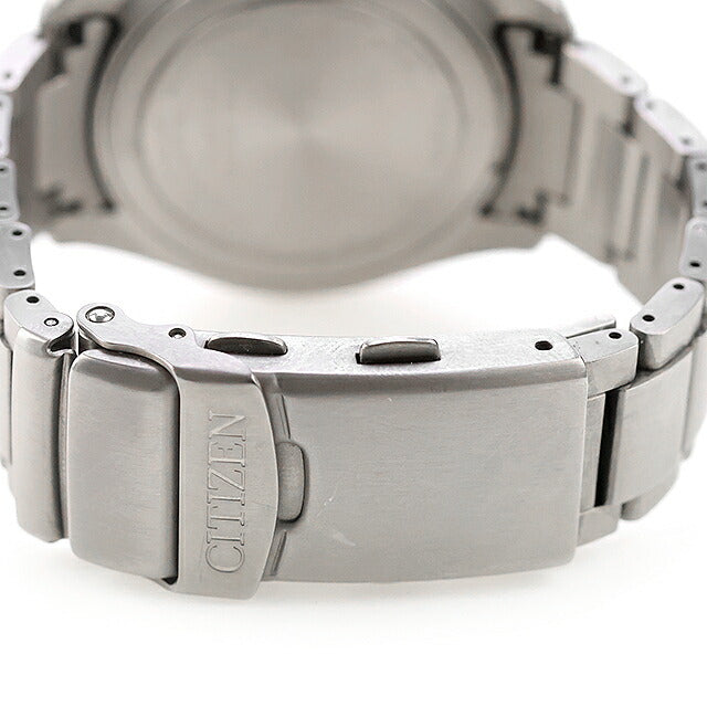 中古 シチズン CITIZEN プロマスター LAND デイデイト アナログ 腕時計 ブランド メンズ ブルー UW-CT-PM-00025
