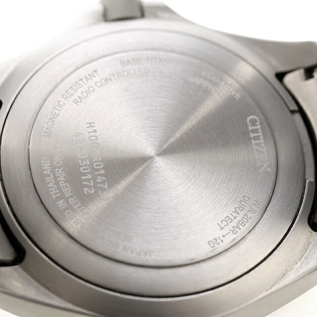 中古 シチズン CITIZEN プロマスター LAND デイデイト アナログ 腕時計 ブランド メンズ ブルー UW-CT-PM-00025