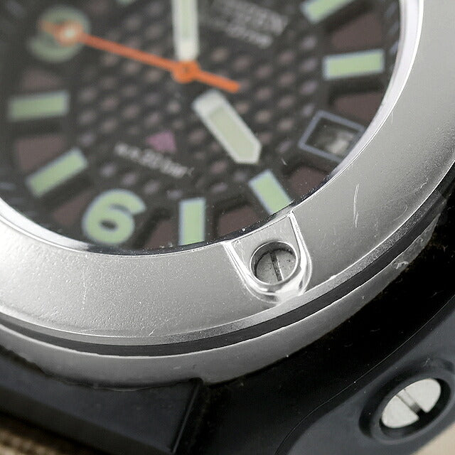 中古 シチズン CITIZEN プロマスター スーパータフ エコ・ドライブ ソーラー 300mダイバー ラグネジゆるみあり B872-H21939 アナログ 腕時計 メンズ UW-CT-PM-00028
