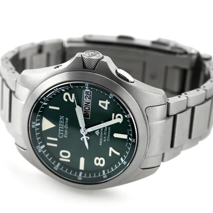中古 シチズン CITIZEN プロマスター ランド エコ・ドライブ電波時計 ソーラー電波 チタン PMD56-2951 アナログ 腕時計 ブランド メンズ UW-CT-PM-00029
