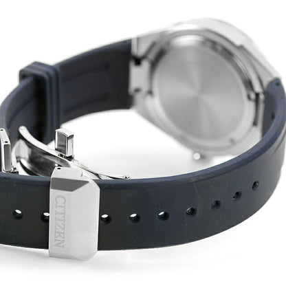 中古 シチズン CITIZEN シリーズエイト Series 8 870 メカニカル ラグスポ アナログ 腕時計 ブランド メンズ ブルー ネイビー UW-CT-S8-00003
