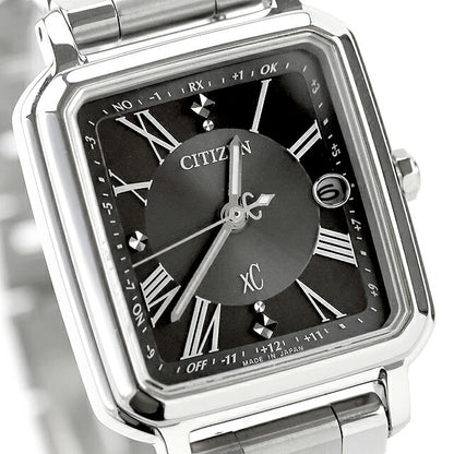 Used CITIZEN xC cross sea hikari collection 2way with replacement strap titanium ES9500-69E analog watch brand ladies UW-CT-XC-00002